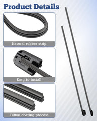 Vudajuley compatible with heated wipers for XC60; smooth operation in all seasons.