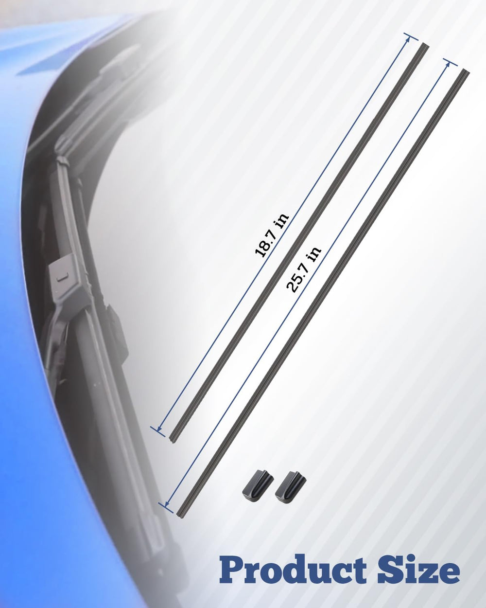 Vudajuley durable refill endures rain, heat for XC60 drivers.