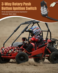 Vudajuley ignition switch for Hammerhead GTS150 with robust build for smooth starts