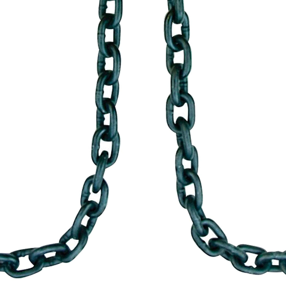 VULCAN load rest feature helps prevent chain from rolling out.