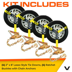 VULCAN chain anchors provide quick, dependable connections to rails and pockets.