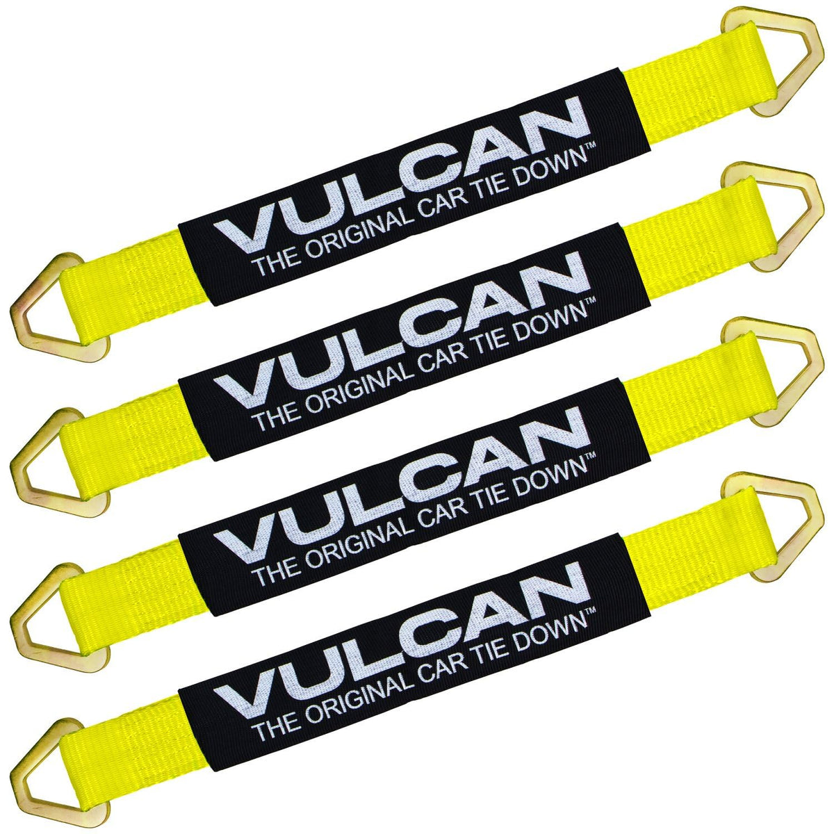 VULCAN tie down axle straps wear pad for durable four pack use