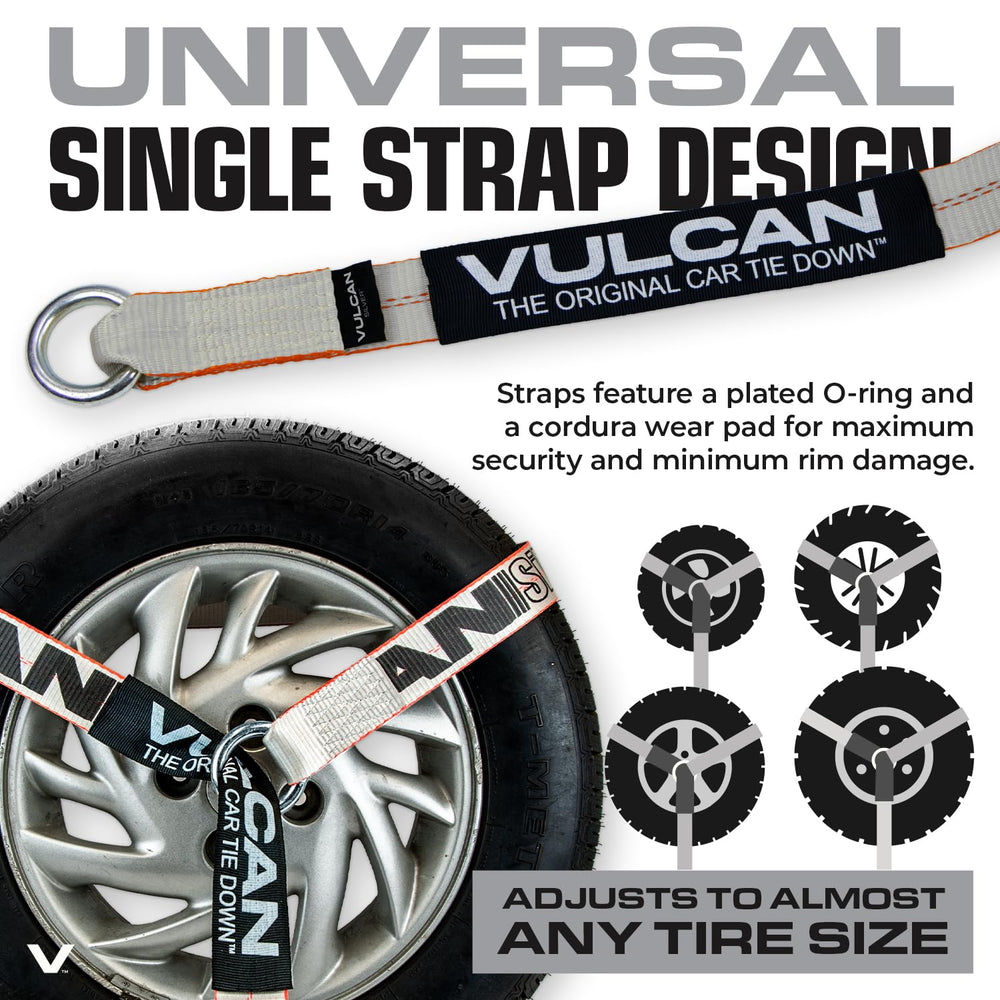 VULCAN UV and cut resistant webbing stays strong in tough environments.