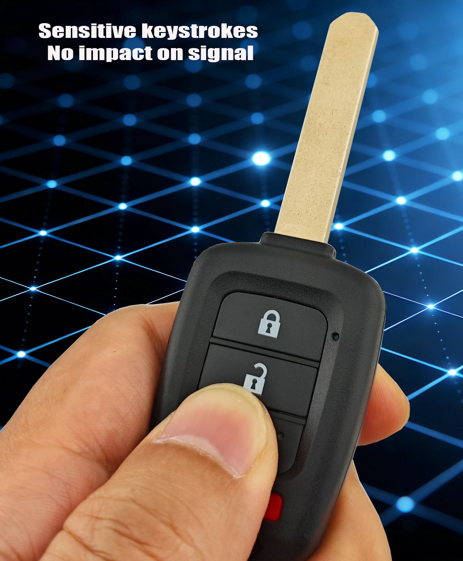 Vurbemes quality shell reinforces the key's exterior and grip.