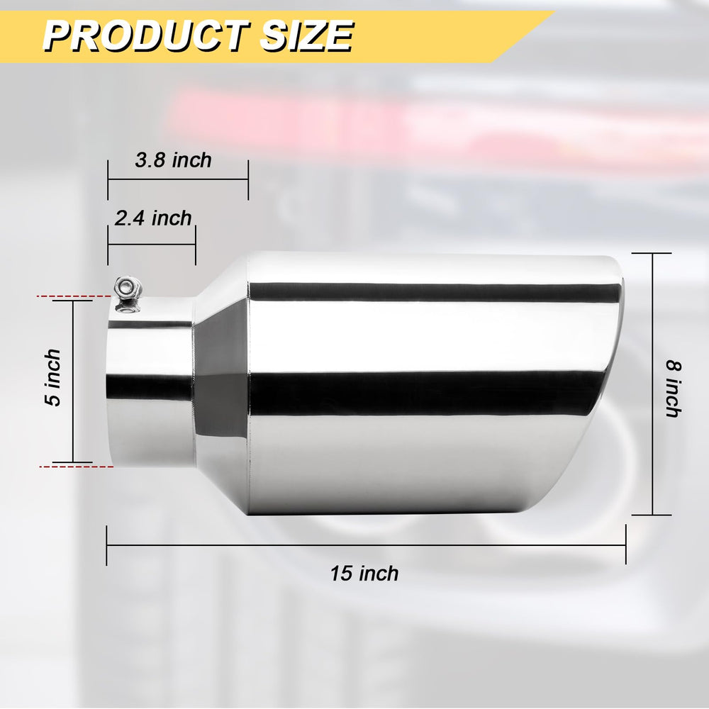Vurkcy 15inoverall tailpipe length balancing rear aesthetics