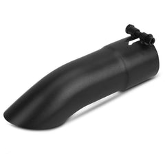 Vurkcy 2.5-inch inlet curved exhaust tip highlights bolt-on convenience.