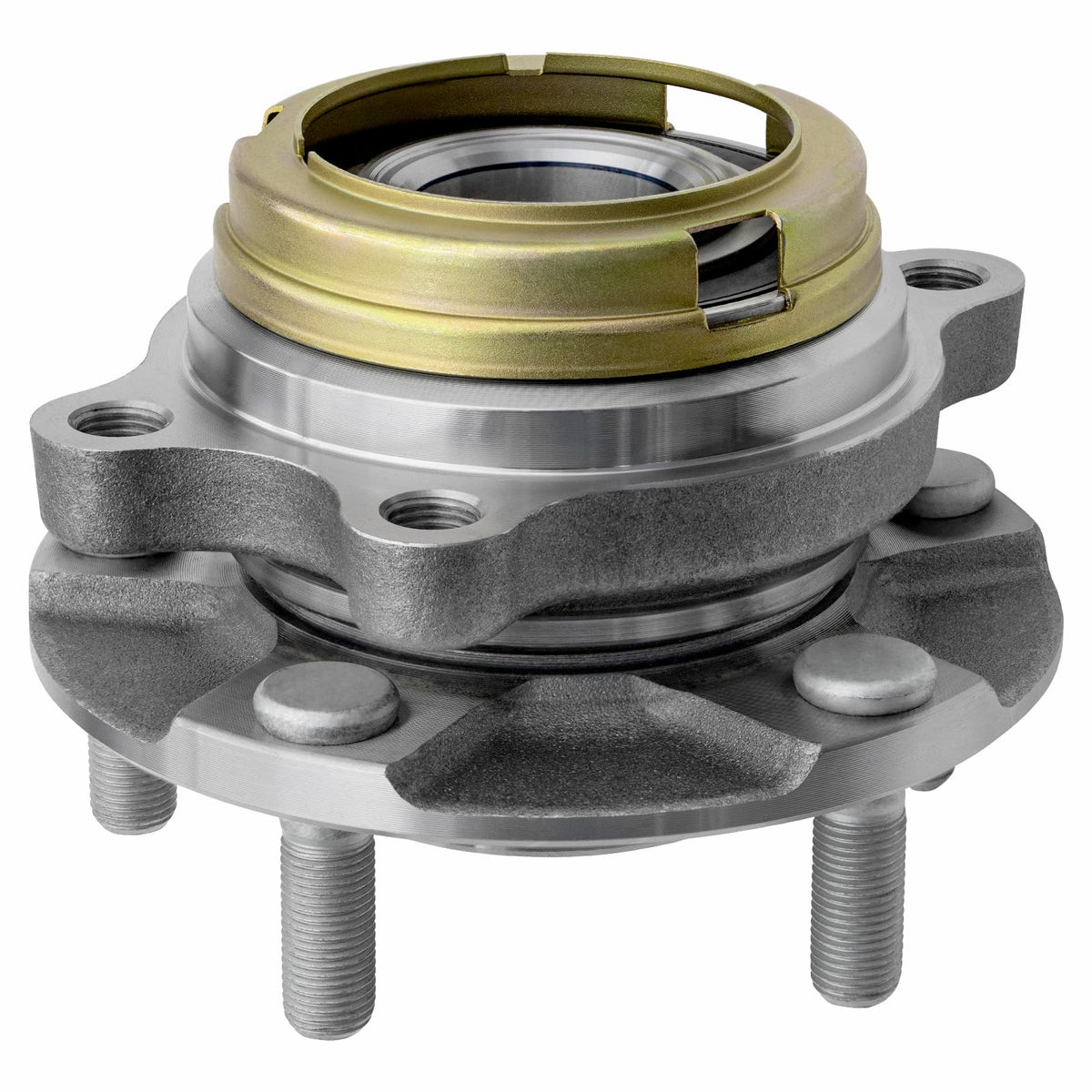 Vurkcy front wheel bearing hub assembly for smooth steering and quiet operation.