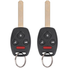 Vurkcy Honda Accord remote front view with four buttons for quick access.