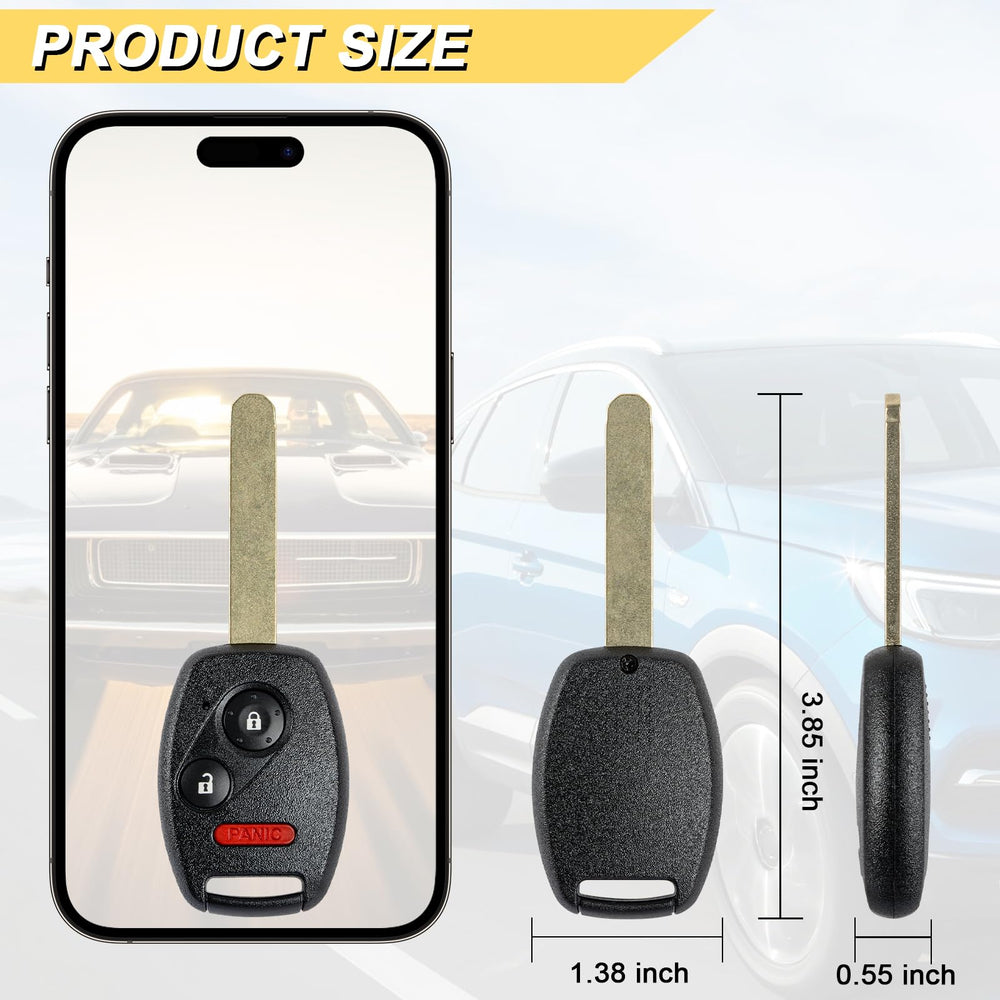 Vurkcy Honda Pilot fob electronics preinstalled, ready-to-use replacement