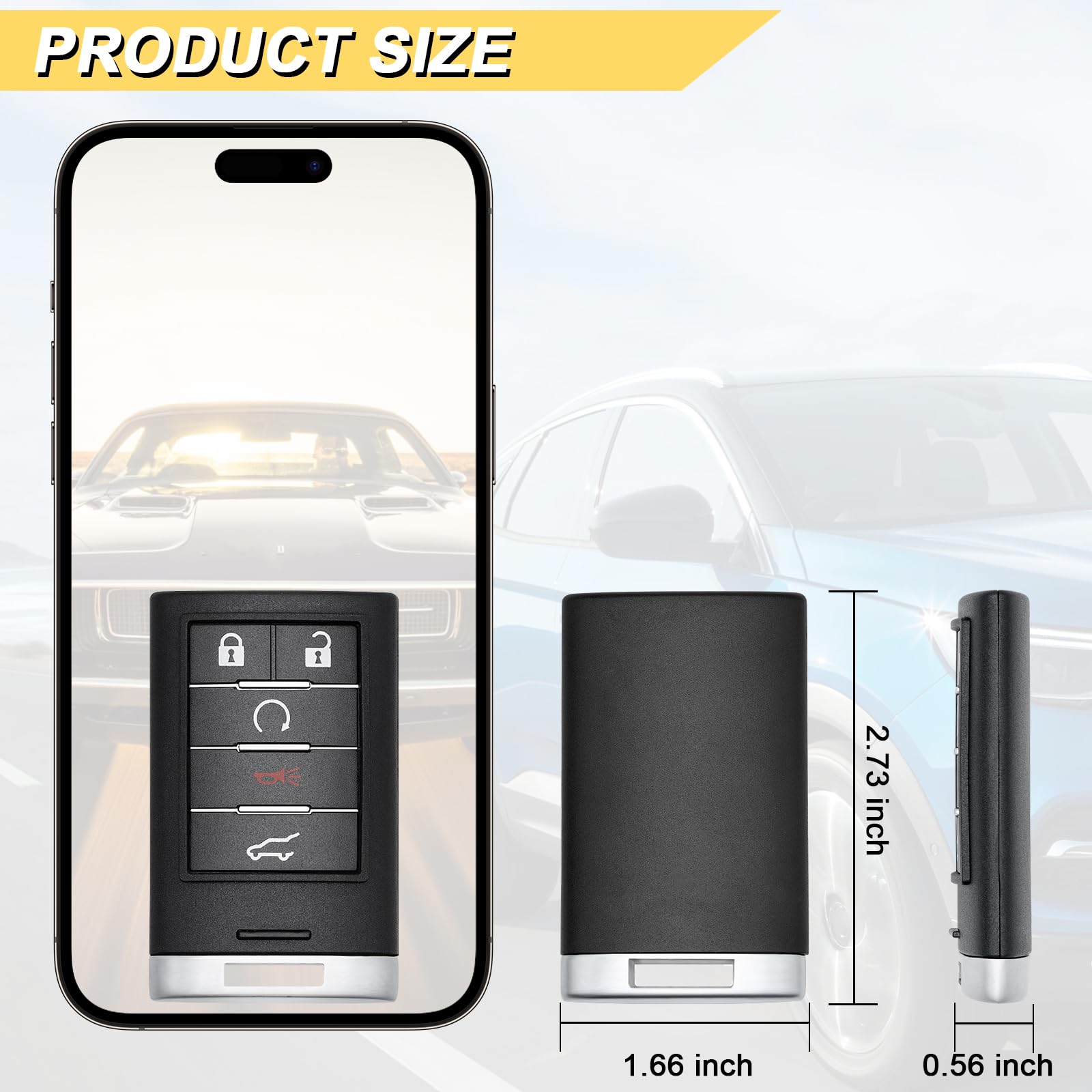 Close-up reveals preinstalled battery and circuitry inside the Vurkcy fob
