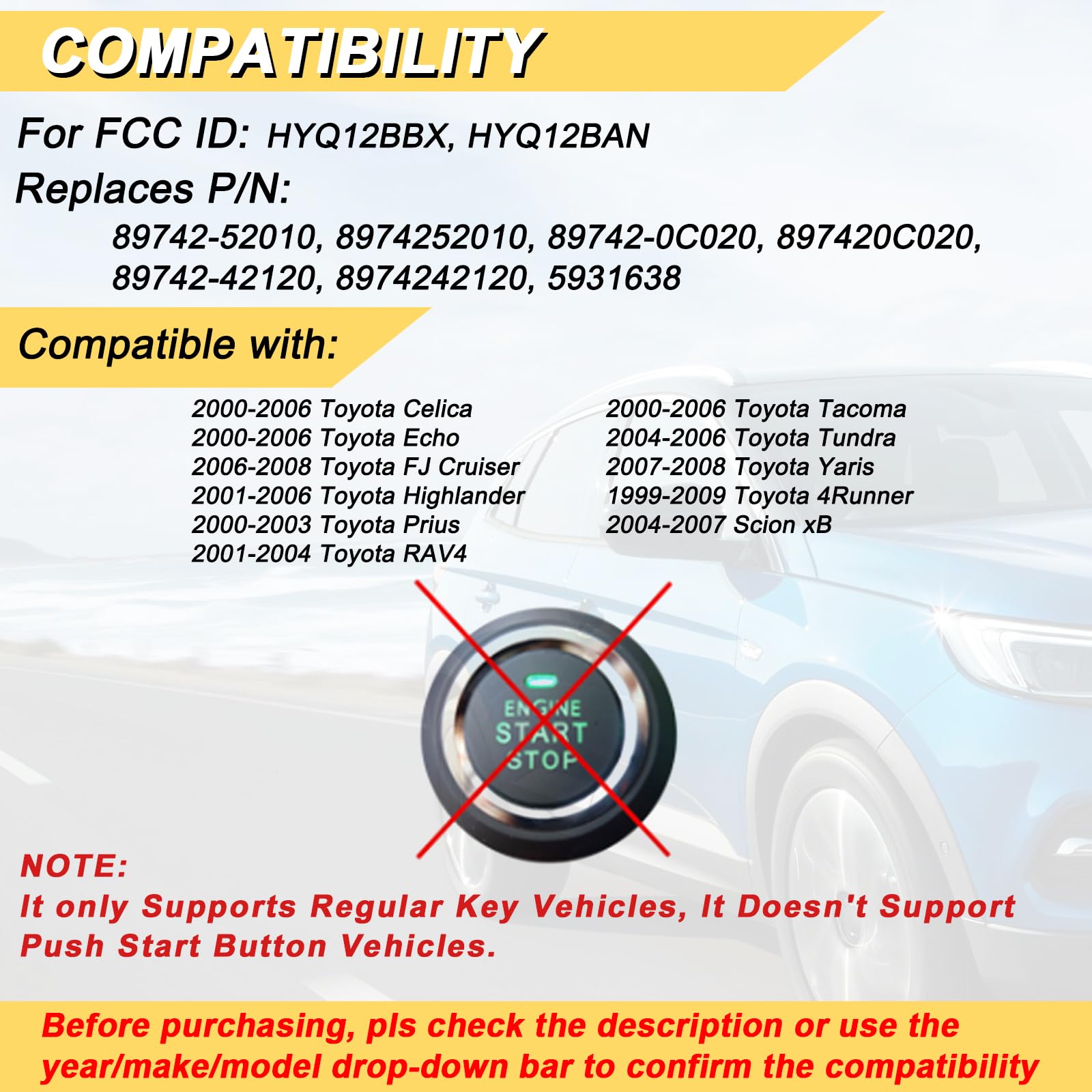 Vurkcy key fob with preinstalled battery for immediate use.