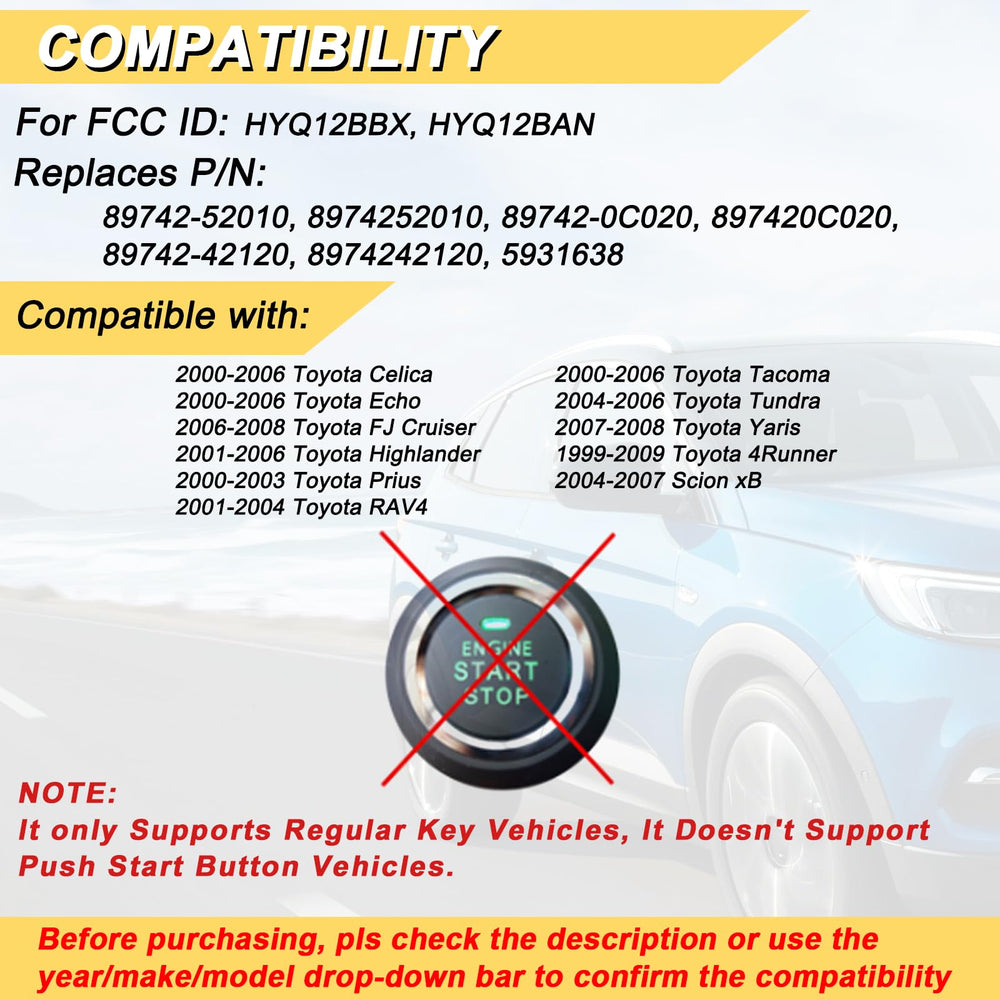 Vurkcy key fob with preinstalled battery for immediate use.