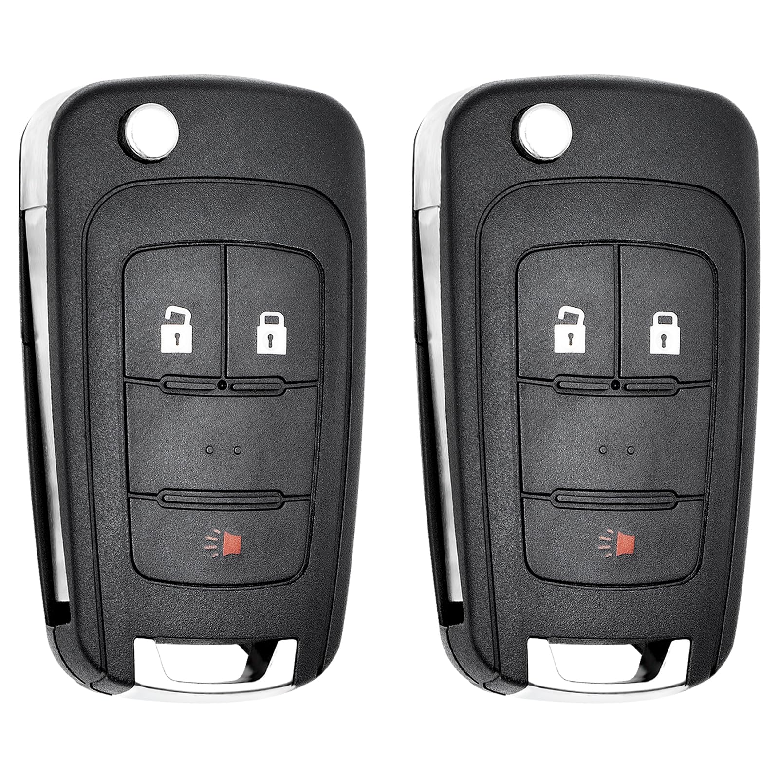Vurkcy key fob for Chevrolet Equinox front view with reliable lock and unlock.