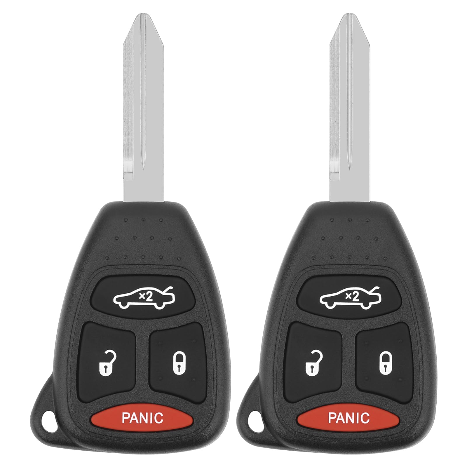 Vurkcy key fob for Chrysler 300, front view, 315MHz ready