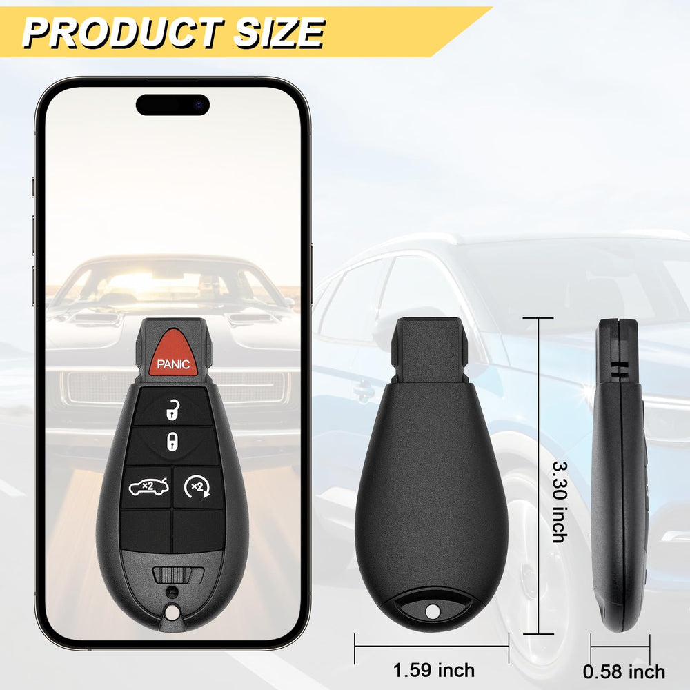 Vurkcy key fob packaging image ready replacement with preinstalled battery