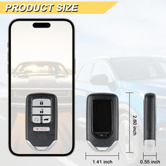 Vurkcy key fob electronics inside with pre-installed battery.