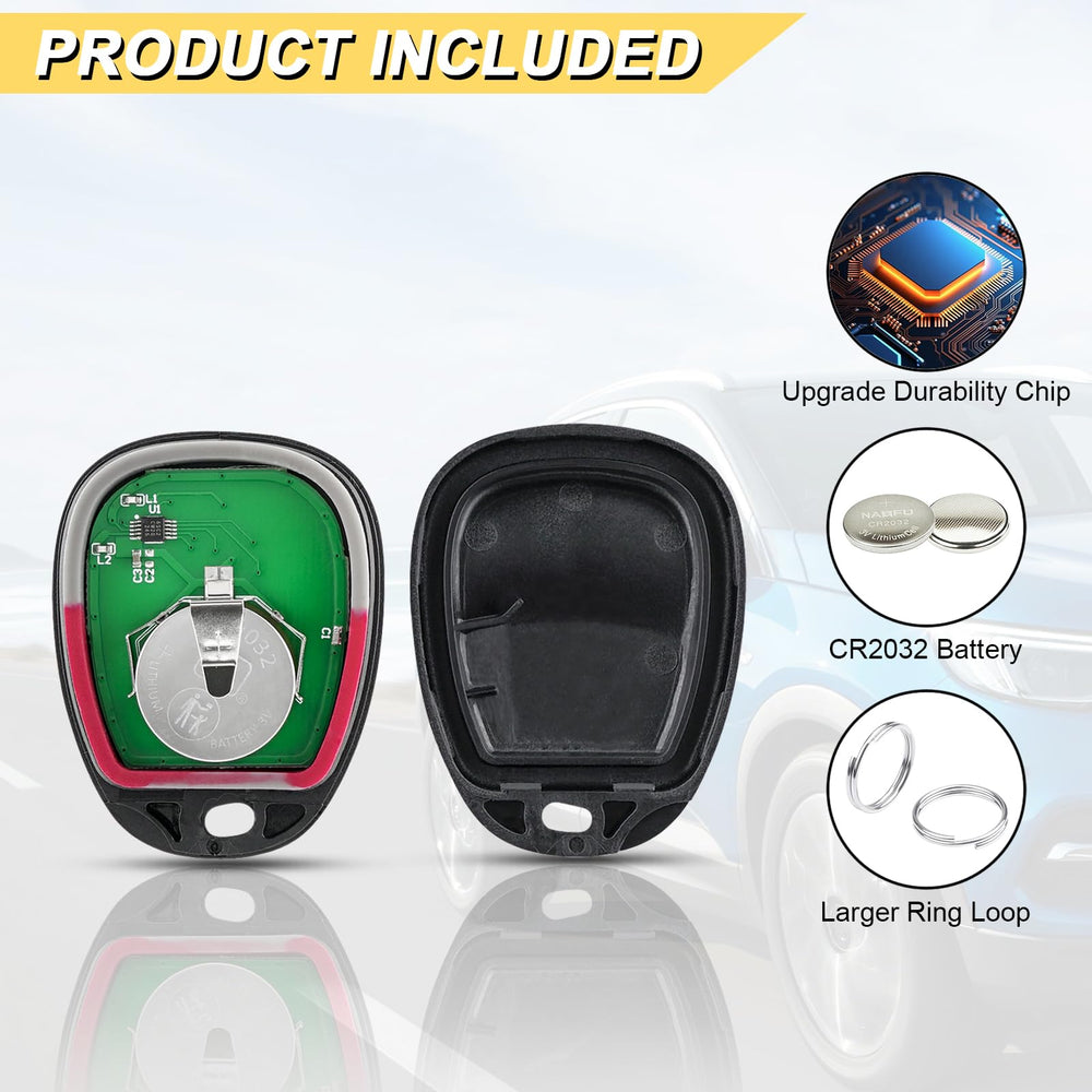 Vurkcy key fob internal electronics pre-tested for reliability.
