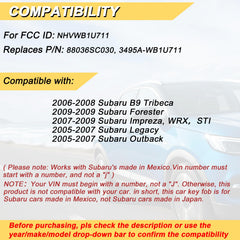 Vurkcy key fob electronics preinstalled for quick swap