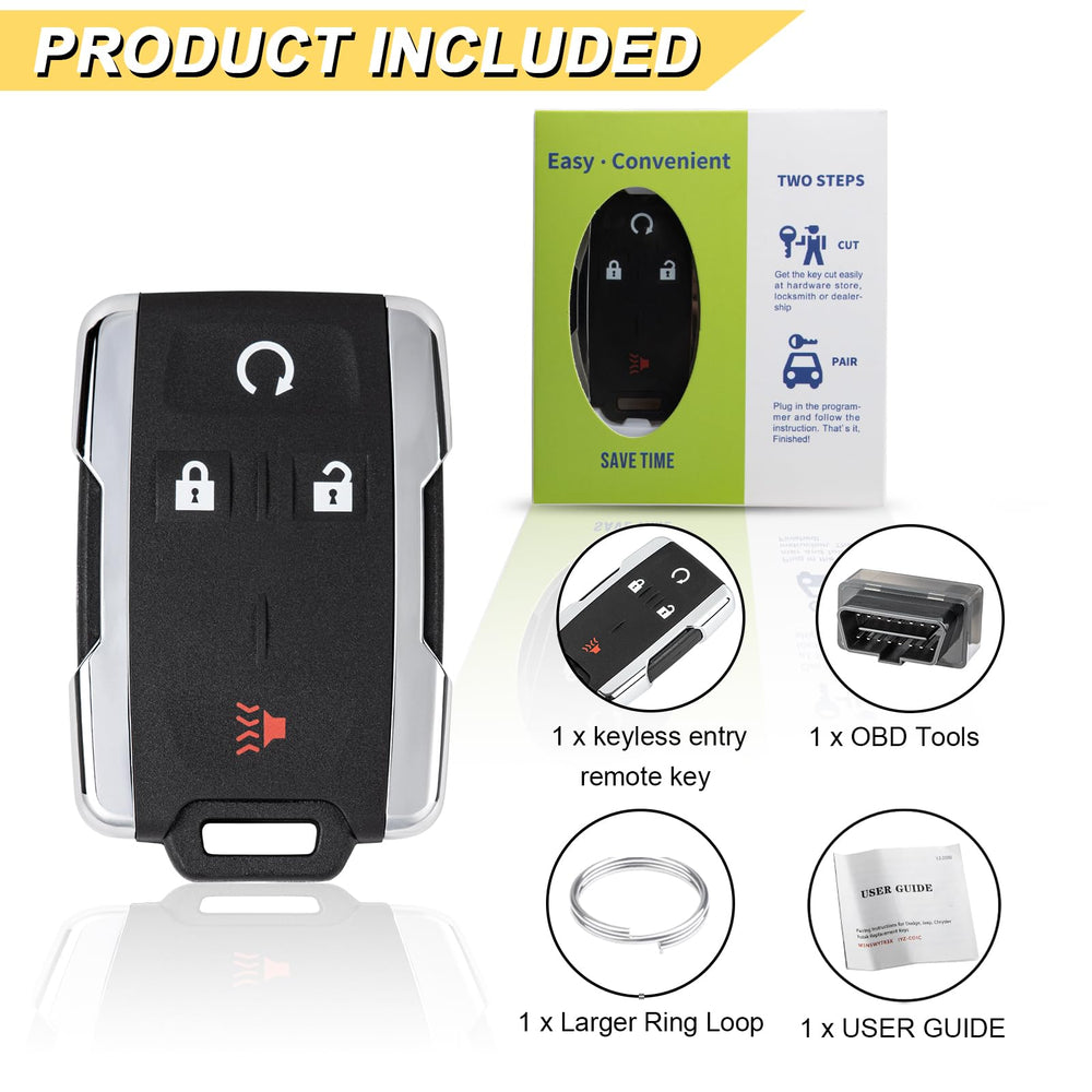 Vurkcy key fob electronics preinstalled for fast use