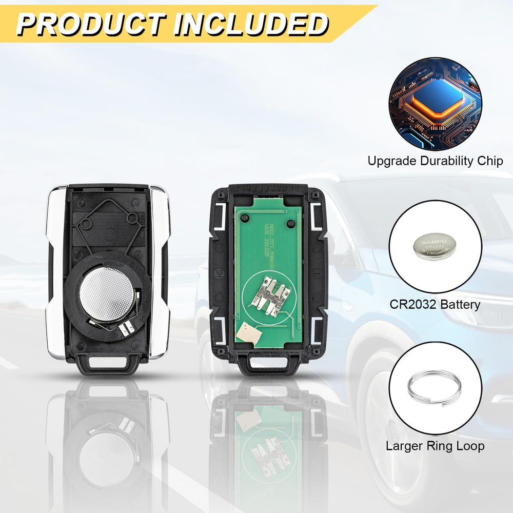 Vurkcy key fob electronics preinstalled for quick setup