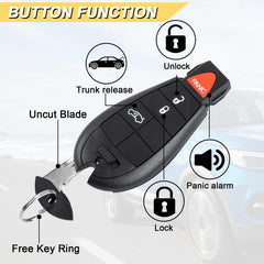 Vurkcy key fob electronics preinstalled for fast setup.
