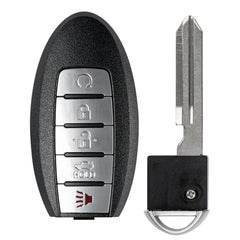Vurkcy key fob front view shows easy-to-press buttons for compatible cars