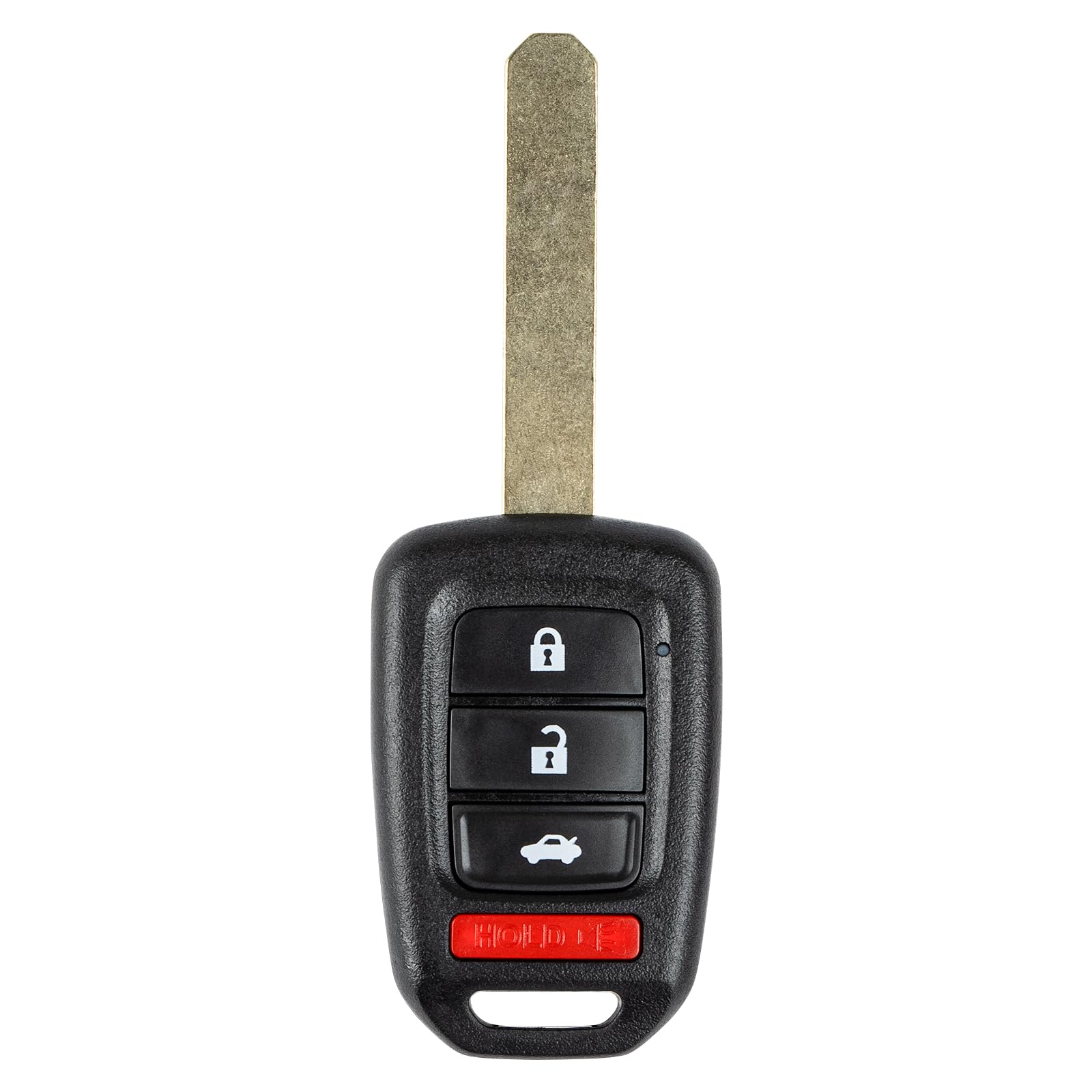 Vurkcy key fob front view for Honda Accord/Civic, reliable replacement.