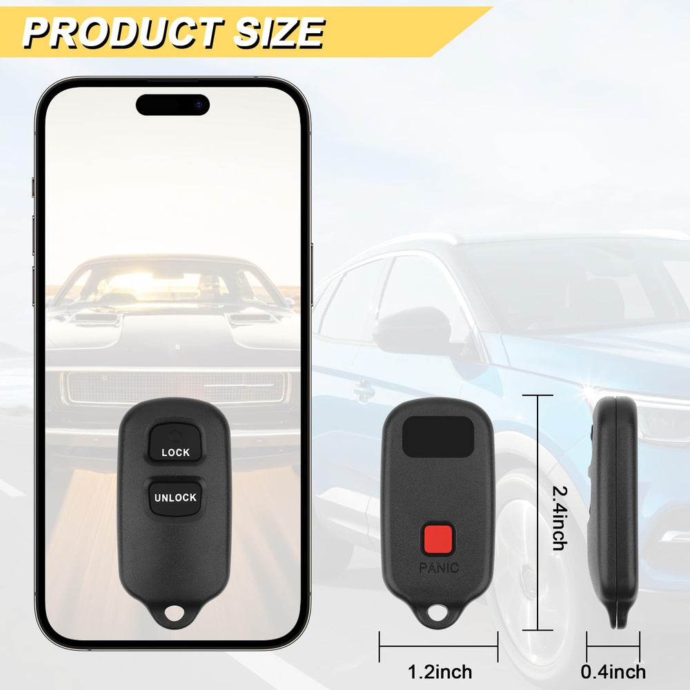 Vurkcy key fob packaging included for ready-to-use kit.