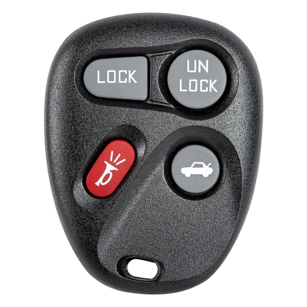 Vurkcy key fob remote with four buttons ready for installation replacement on Chevrolet models