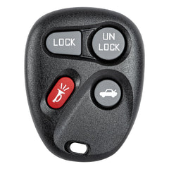 Vurkcy key fob remote with four buttons ready for installation replacement on Chevrolet models
