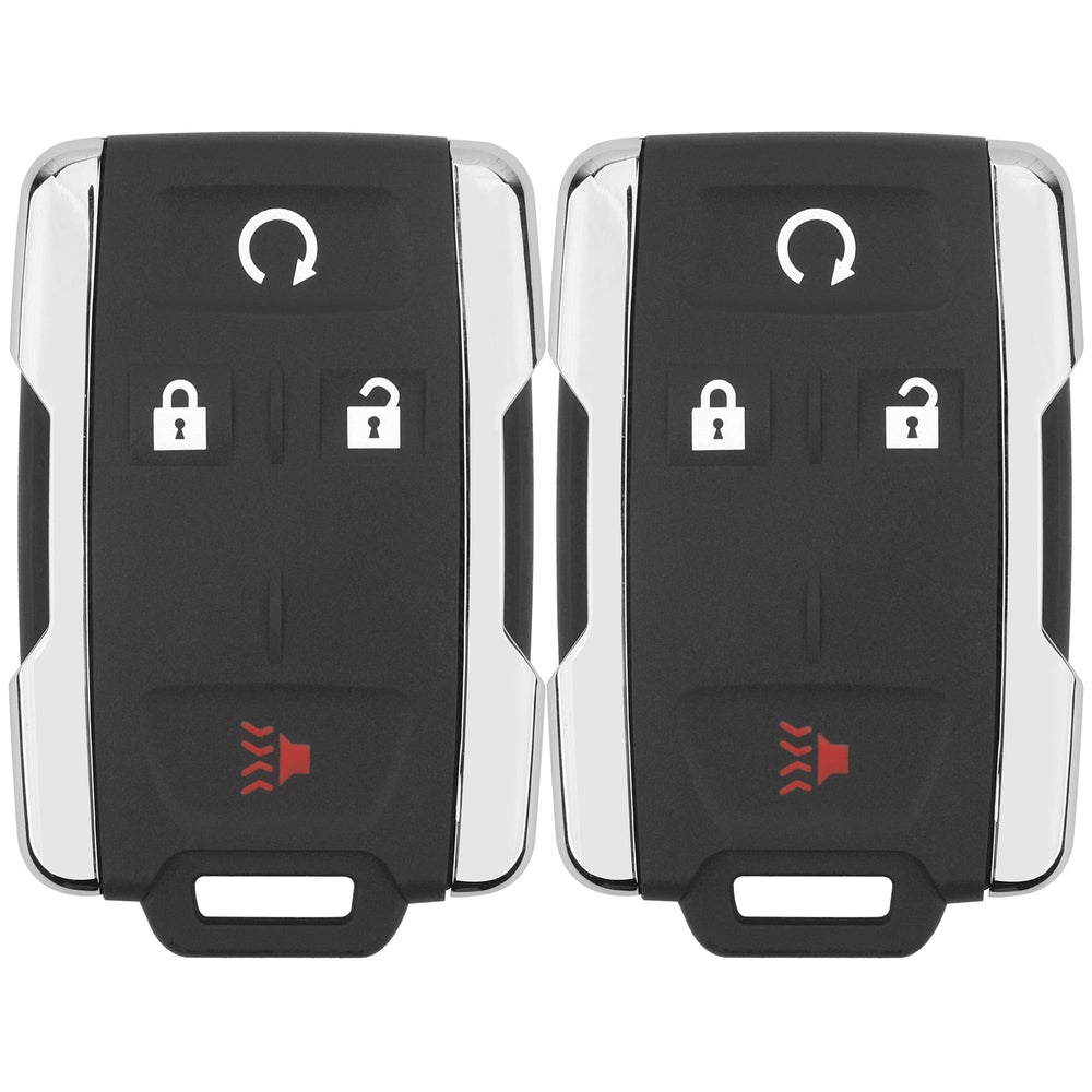 Vurkcy key fob remote front view with four buttons for GM trucks