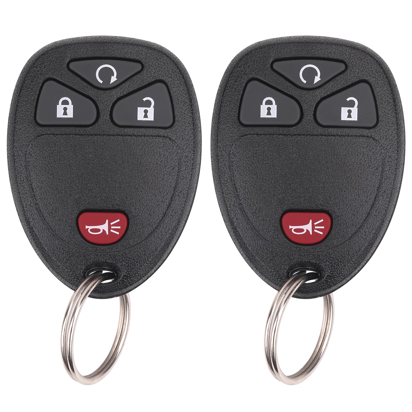 Vurkcy key fob remote front view for Chevy and GMC, easy replacement option