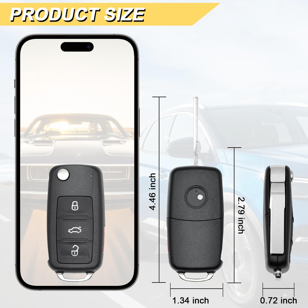 Vurkcy key fob for CC offers dependable access and panic button usability.