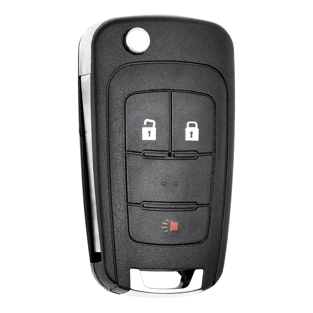 Vurkcy key fob replacement for Chevrolet Equinox front view, easy plug-and-go device