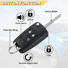 Vurkcy key fob replacement for Chevrolet Sonic enables quick door access