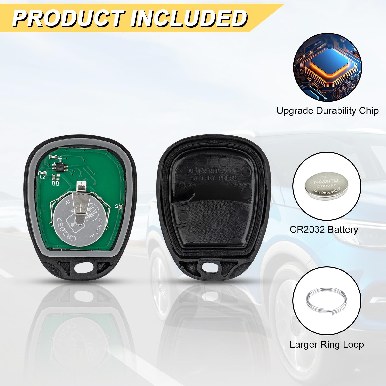 Vurkcy key fob replacement compatibility list highlights vehicle coverage