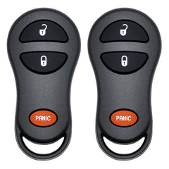 Vurkcy key fob replacement for Dodge Ram with two buttons, ready to program.