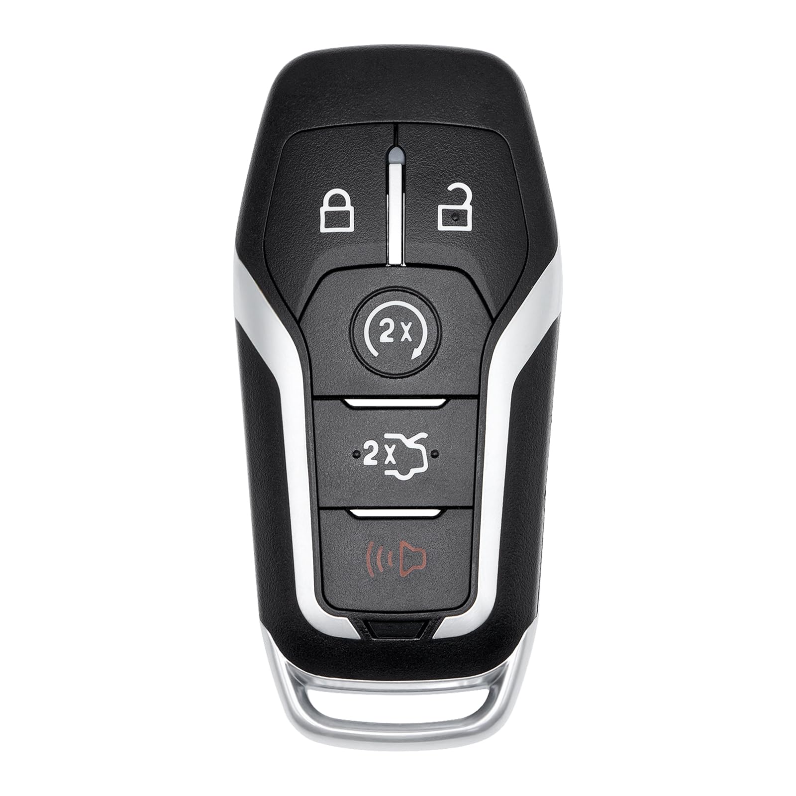 Vurkcy key fob replacement for Edge 2015-2017, front view showing a reliable remote control