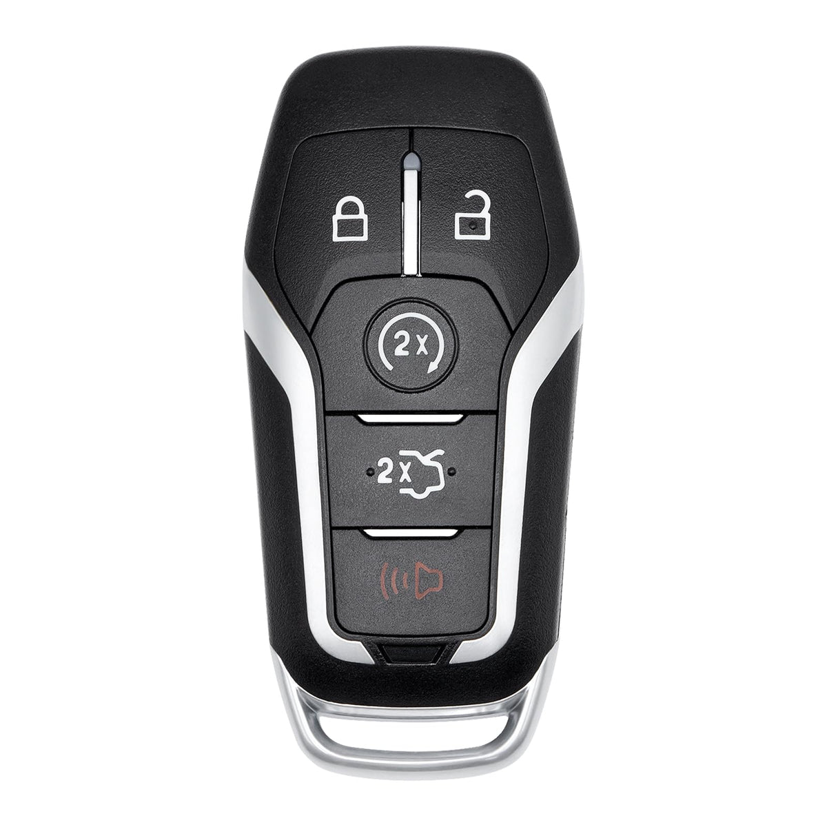 Vurkcy key fob replacement for Edge 2015-2017, front view showing a reliable remote control