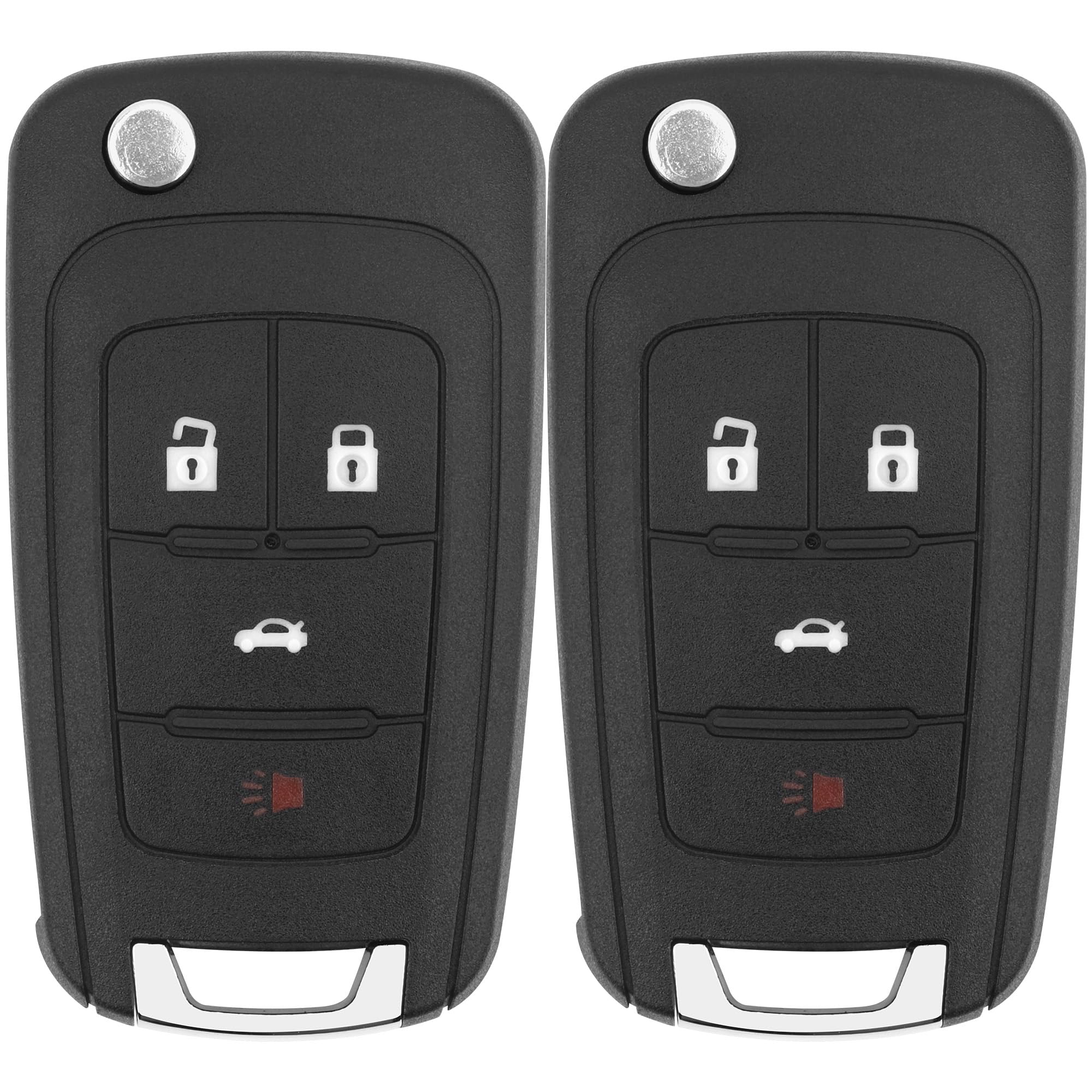 Vurkcy key fob replacement front view with compact, reliable remote control.