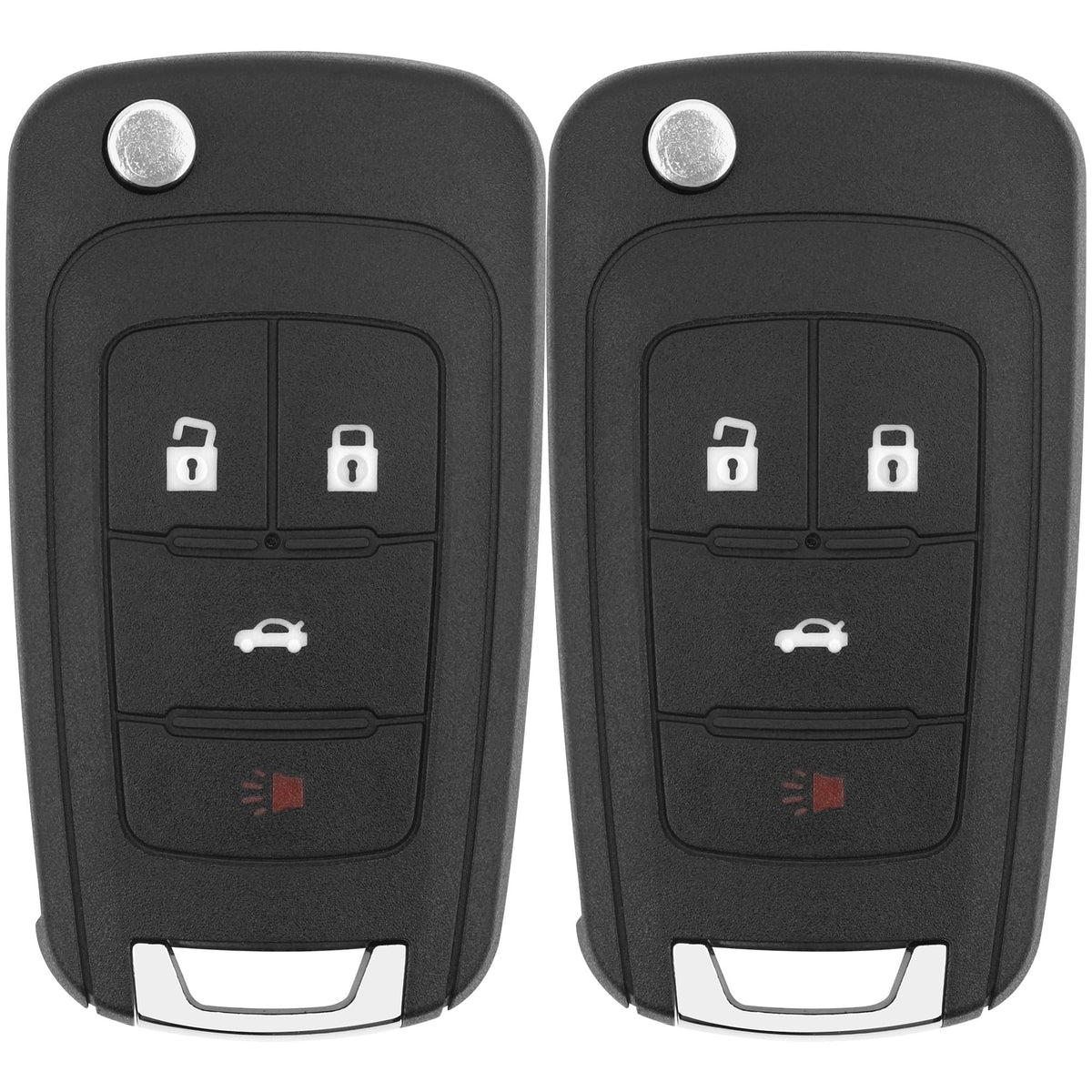 Vurkcy key fob replacement front view with compact, reliable remote control.