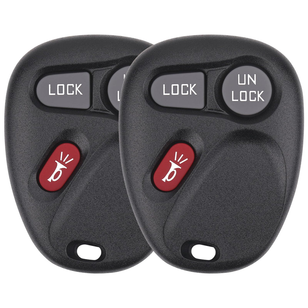 Vurkcy key fob front view showing 3-button layout for Chevy/GMC compatibility.