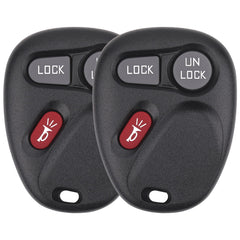 Vurkcy key fob front view showing 3-button layout for Chevy/GMC compatibility.