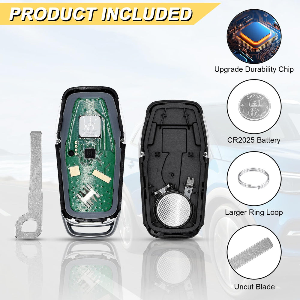 Vurkcy key fob replacement MKC 2014-2016, case focus on replacement shell