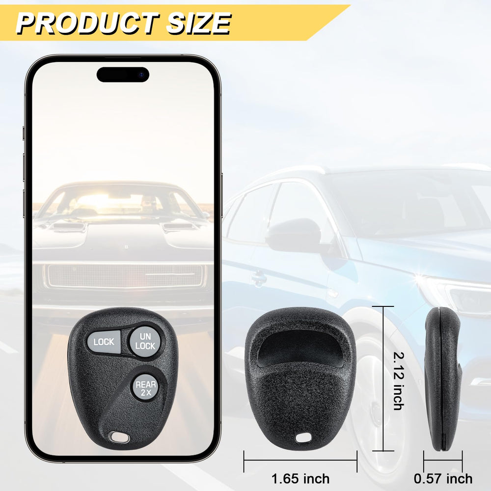 Vurkcy key fob replacement packaging shows OEM-quality build