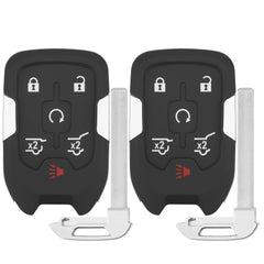 Vurkcy key fob Suburban front view with quick access and remote start