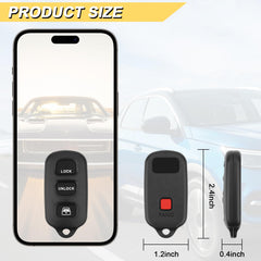 Vurkcy key fob packaging showing two remotes included
