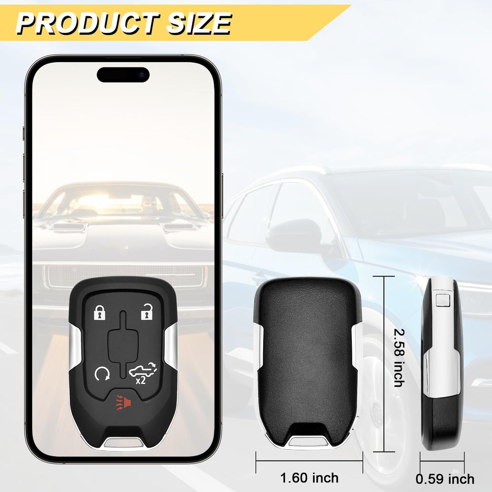 Vurkcy keyfob plastic body highlighting shockproof design.
