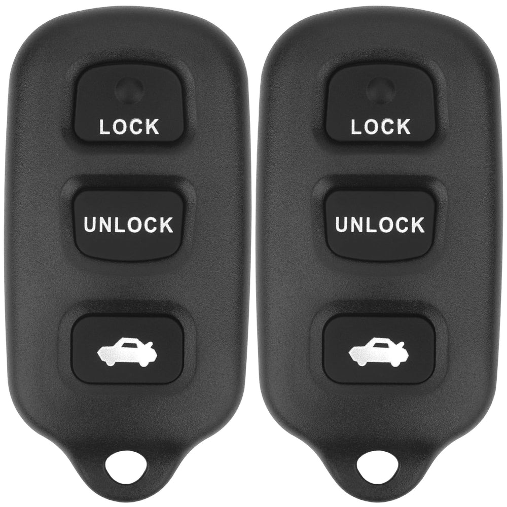 Vurkcy key fob replacement for Toyota Camry 2002-2006 with keyless entry and trunk release.