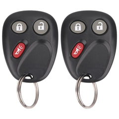 Vurkcy keyless remote fob front view for GM models; ready replacement.